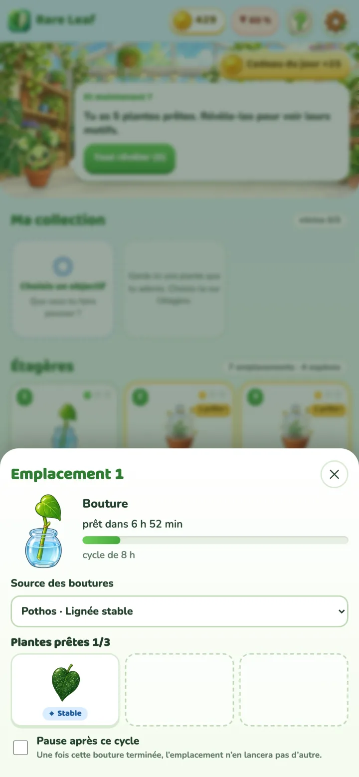 Rare Leaf Tycoon: Une feuille révélée