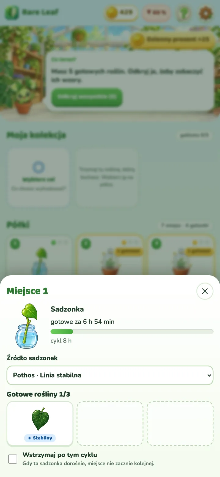 Rare Leaf Tycoon: Odkryty liść