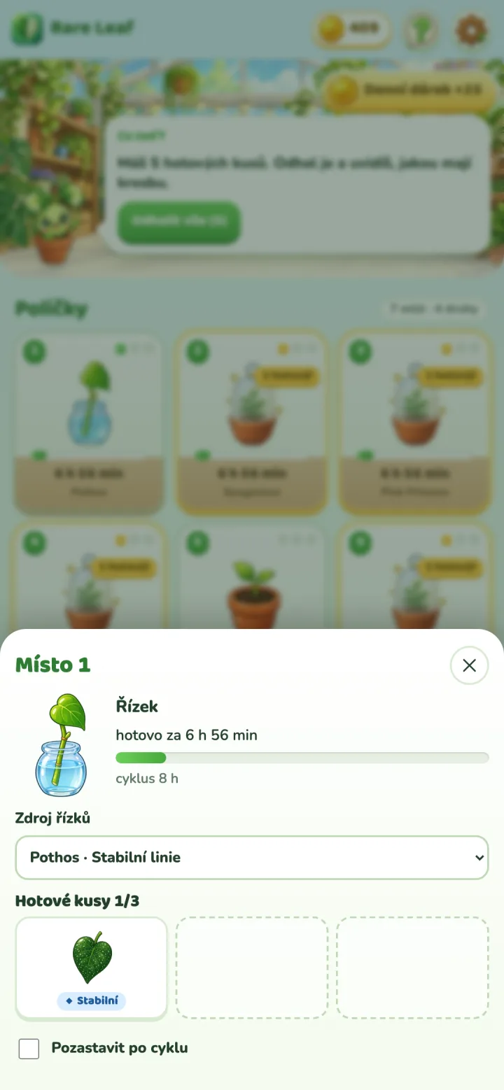 Rare Leaf Tycoon: Odhalený list